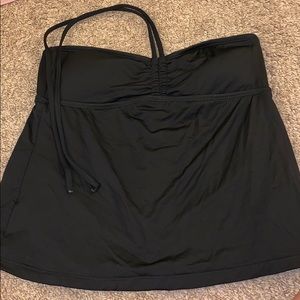 Black tankini target top